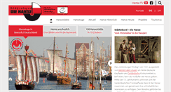 Desktop Screenshot of hanse.org